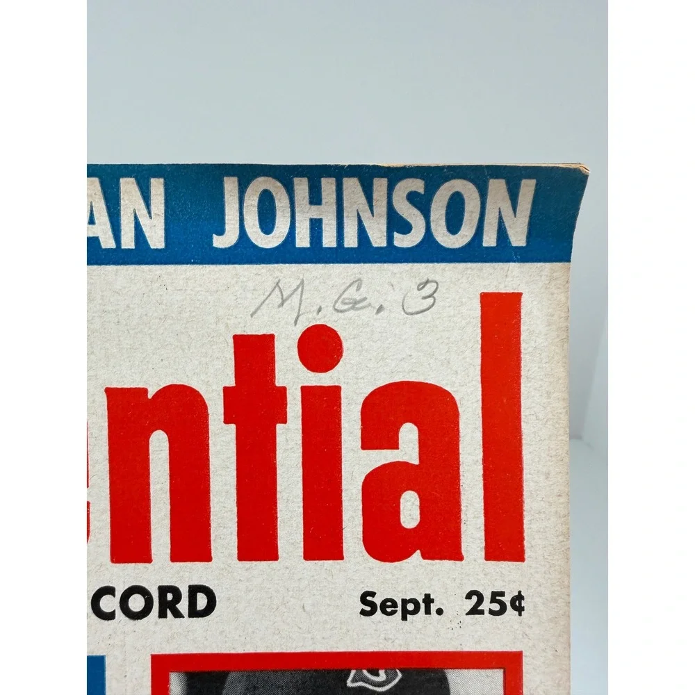 Vintage Confidential Sept 1954 Van Johnson Ted Williams Rita Hayworth Magazine